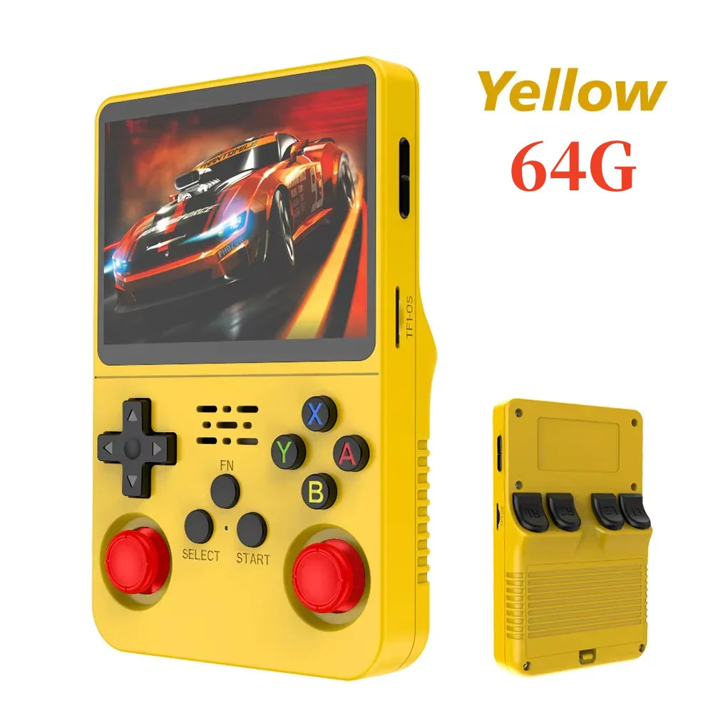 Console Rétro Portable R36S – Écran IPS 3.5" – Système Linux – 64Go / 128Go – 10 000+ Jeux Intégrés