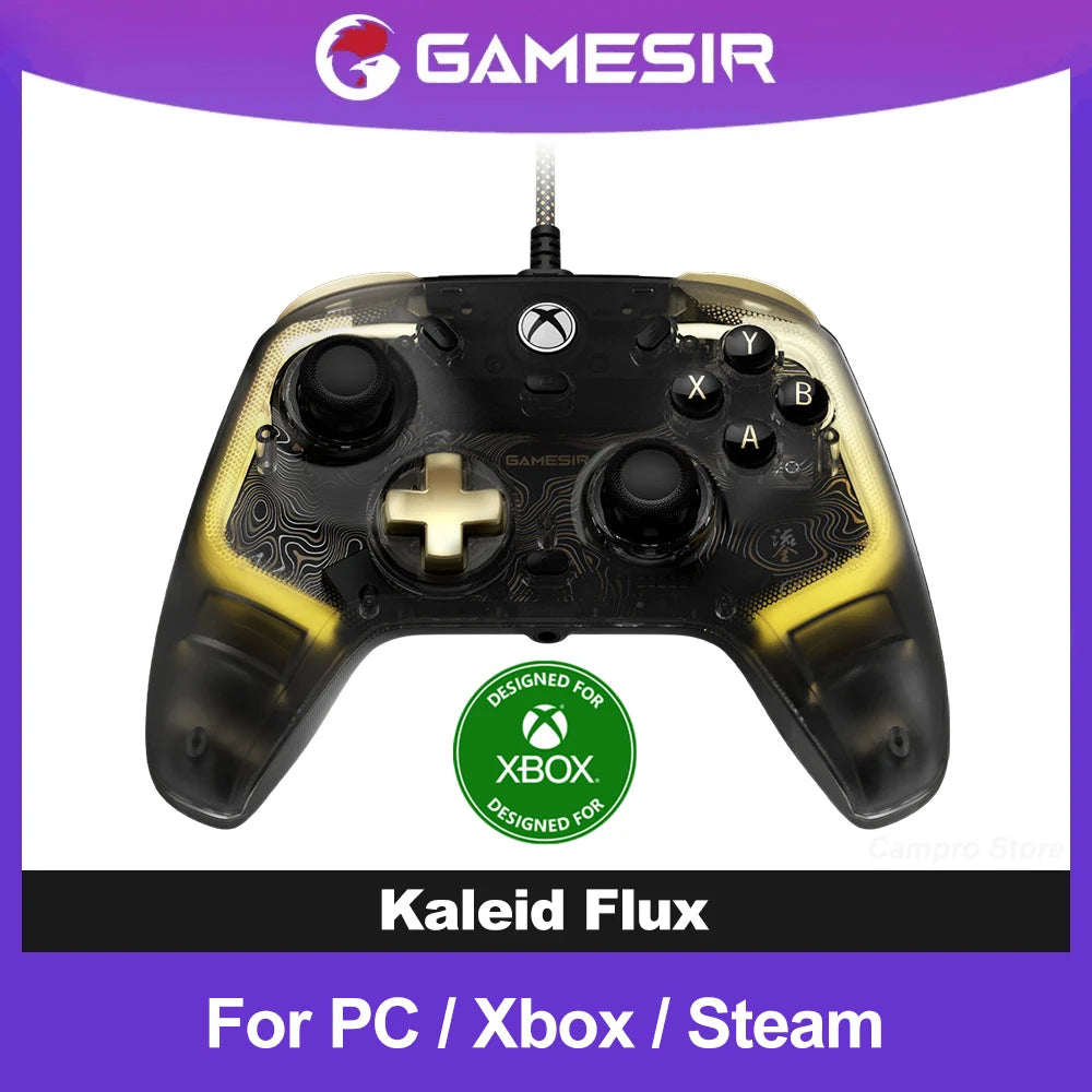 GameSir Kaleid Flux Kaleid Xbox Wired Controller with Hall Effect Sticks Analog Triggers for Xbox Series S Series X Xbox One PC