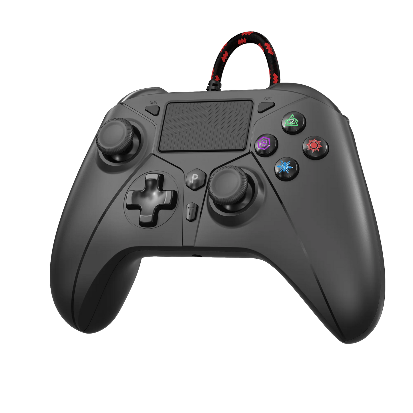 Playstation 5 Controller For Ps5 Ps4 Consolas , Compatible With Ps5/Ps4 / Pc, 6-Axis Gyro Dual Vibrate Hall Effect RGB Gamepads