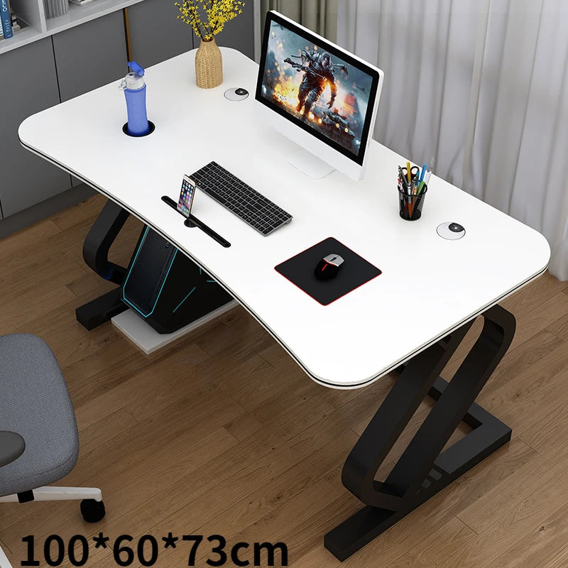Simplified Computer and Work Desk - The Ideal Daily Office
