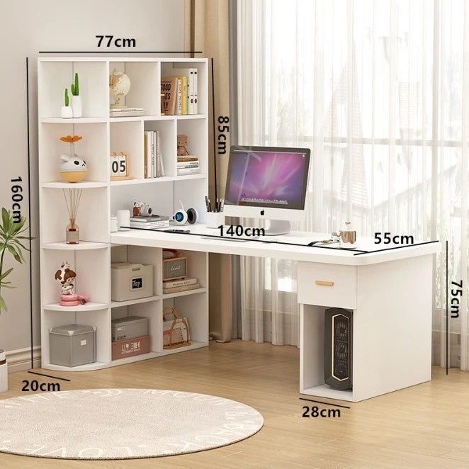 Minimalist Corner Desk - The Smart Solution for Optimized Space
