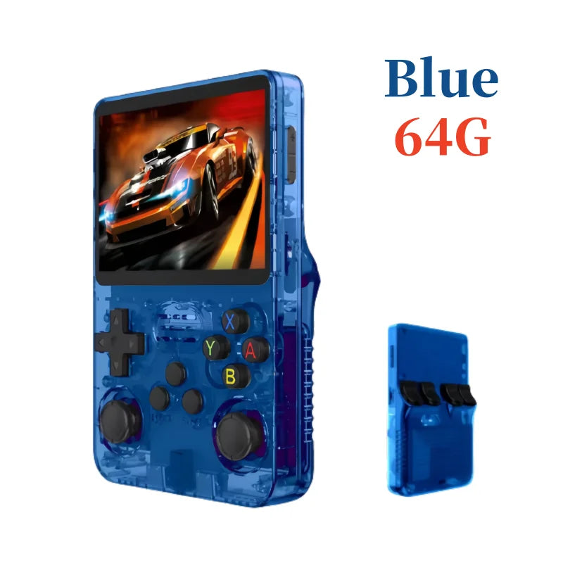 R36S Handheld Game Console 3.5Inch IPS 640x480 Screen Built in 64/128GB Memory Classic Games Portable Handheld Game Console
