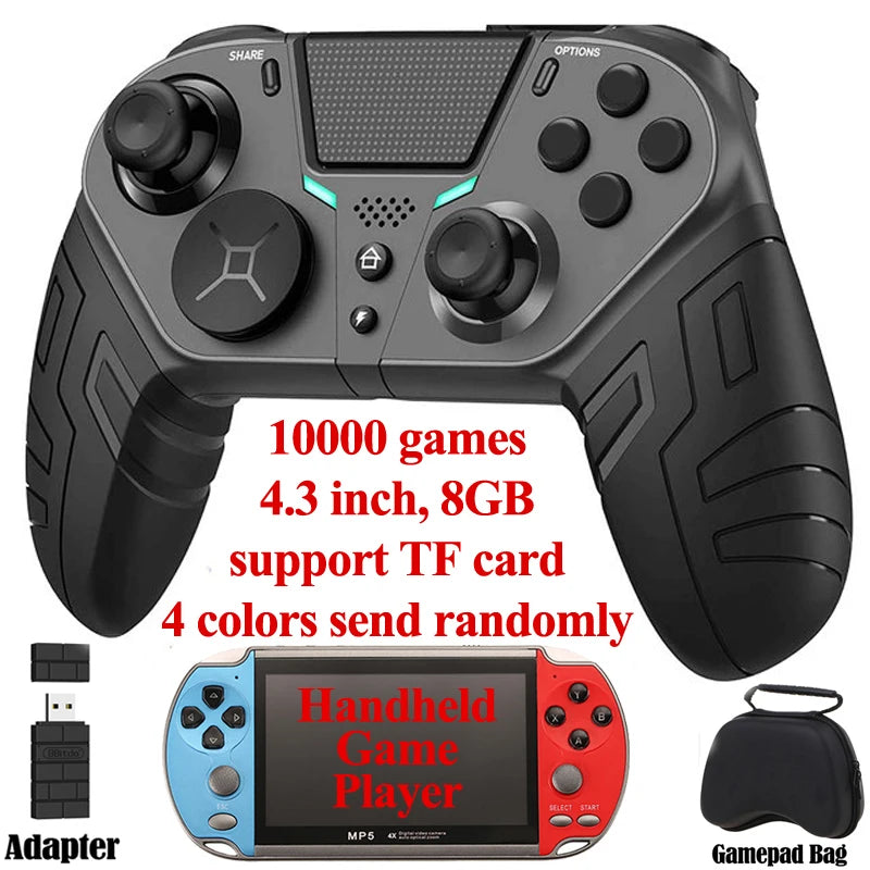 Control For PS4 PS3 PS Playstation 4 3 PC Android Cell Phone Mobile Wireless Controller Bluetooth Gamepad Joystick Game Trigger