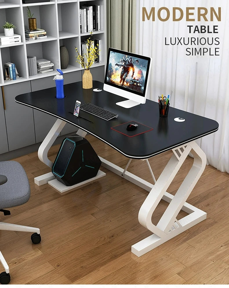Simplified Computer and Work Desk - The Ideal Daily Office