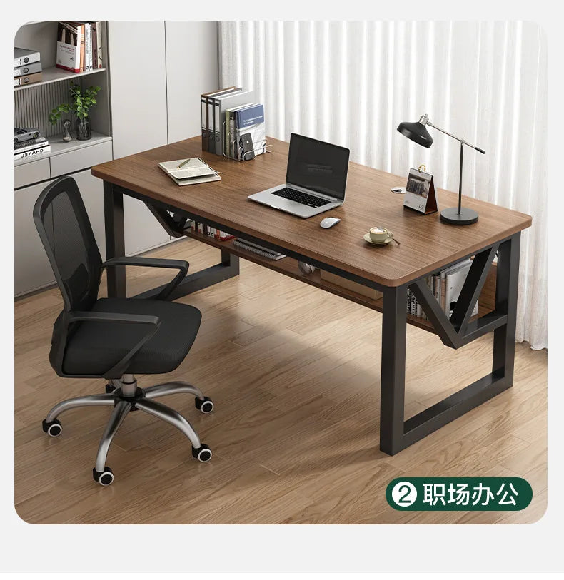 AOLIVIYA E-sports Table Home Desktop E-sports Table and Chairs Simple Computer Table Workbench Bedroom Desk Study Desk