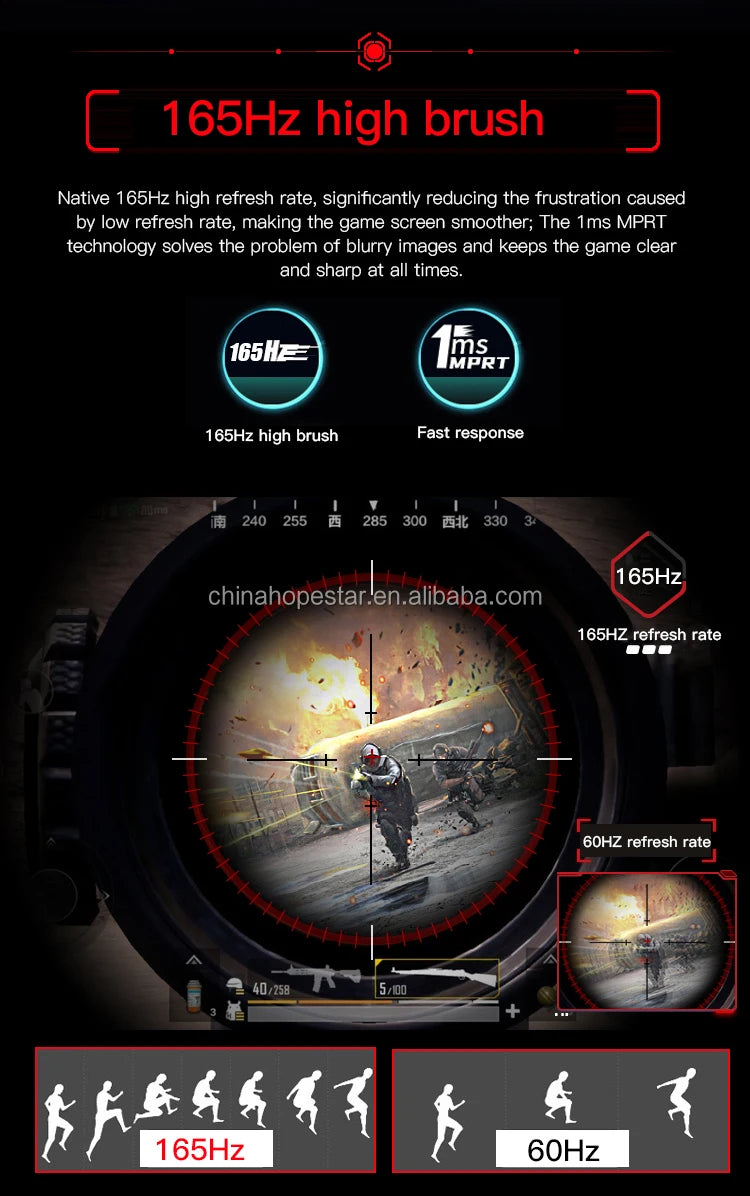 TJXL-34 Inch Curved Monitor 144HZ Computer Screen PC Monitor 4K Gaming Monitors