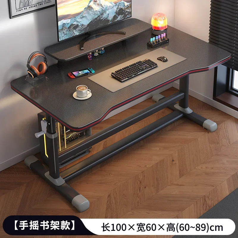 AOLIVIYA Gaming Desk Foldable Design For Home Office Study And Bedroom Simple Setup A3
