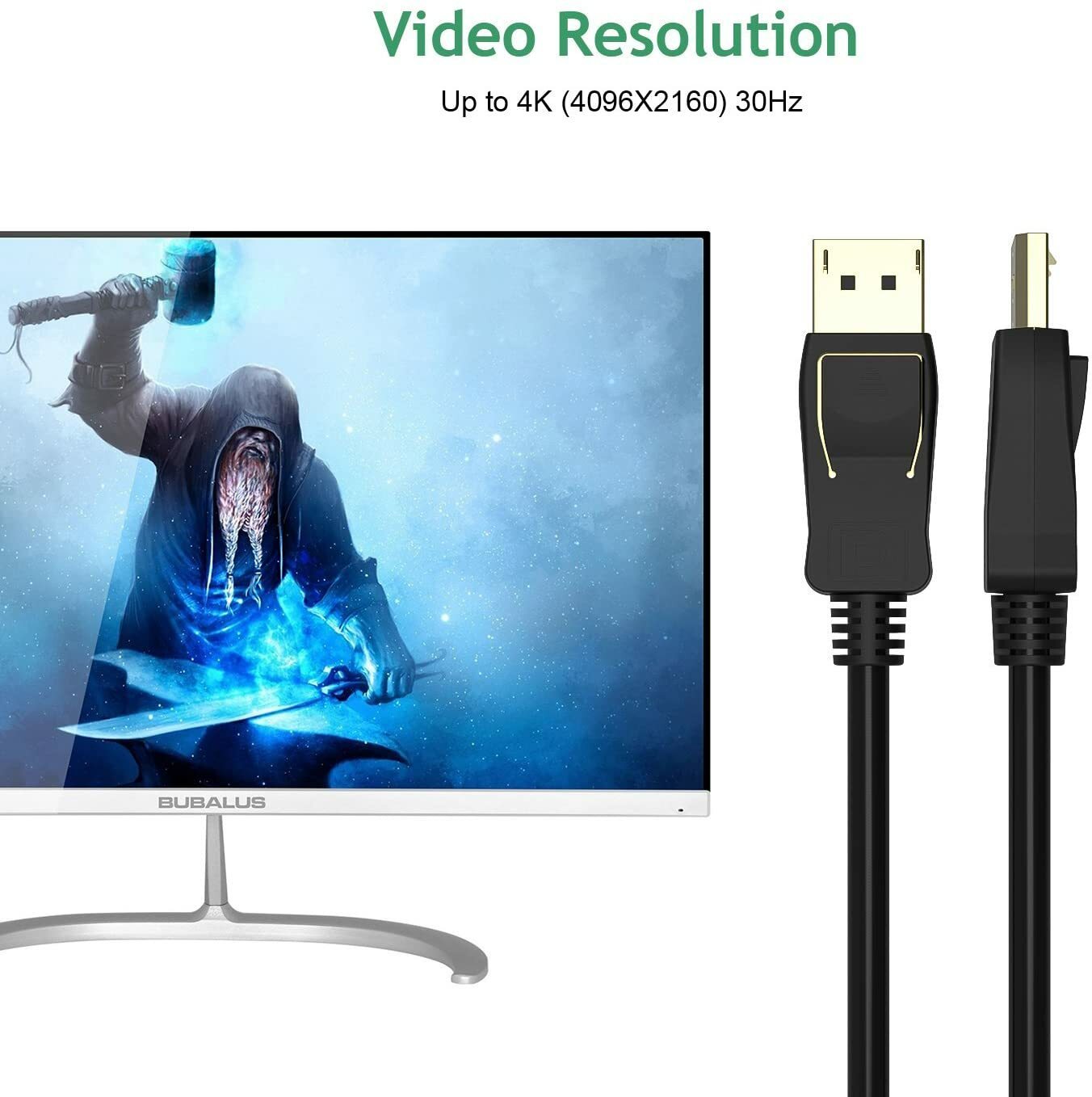 DisplayPort Auf DisplayPort 1.8 Meter Kabel 5k Ultra HD 1.2 DP HDTV Gaming