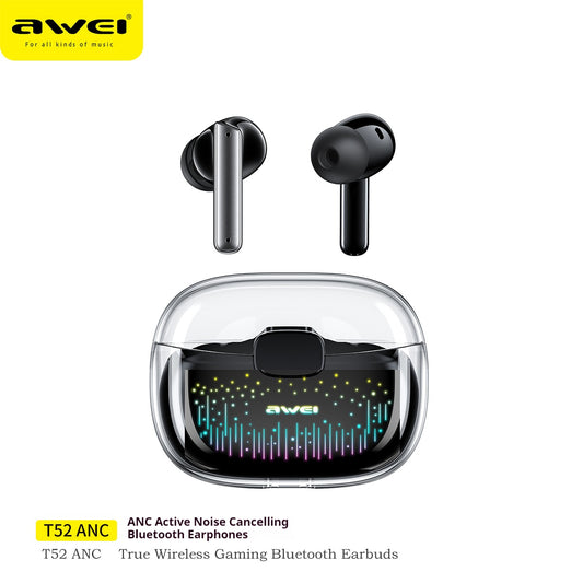 AWEI Starry Sky Dual Microphone Active Noise Cancelling Gaming Bluetooth Headset