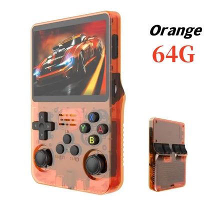 Console Rétro Portable R36S – Écran IPS 3.5" – Système Linux – 64Go / 128Go – 10 000+ Jeux Intégrés
