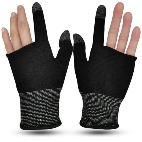 Mănuși de gaming anti-zgârieturi pentru jucători - Pachet de 2 - Accesorii pentru smartphone-uri - Confortabile și rezistente la transpirație