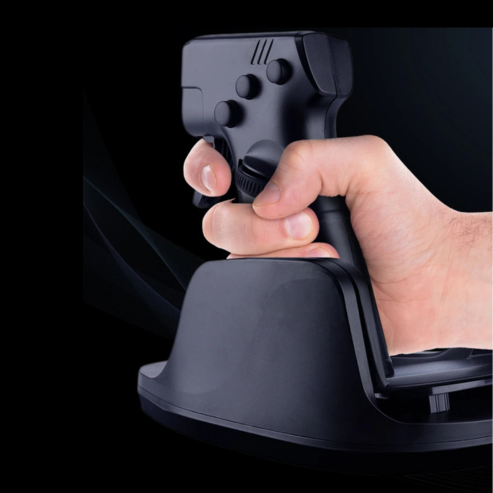 Mouse de gaming OrionTime L24, stil pistol, prindere verticală, periferic cu fir pentru FPS, accesorii personalizate pentru jucători de PC
