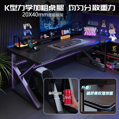 Computer Desk Desktop Home E-Sports Table Simple Student Desk Rental House Desk Workbench Table Rectangular Table