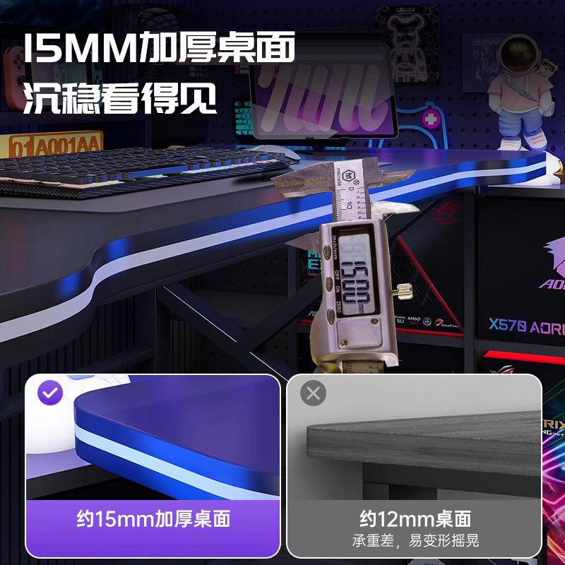 Computer Desk Desktop Home E-Sports Table Simple Student Desk Rental House Desk Workbench Table Rectangular Table