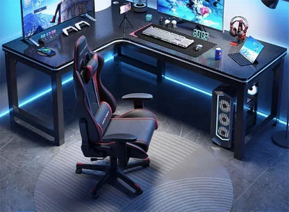 Home Office Furniture Desktop E-sports Table European Double Corner Computer Desks Bedroom Workbench Internet Cafe Gaming Desk