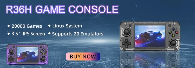 Console Portable R36S Rétro 15000 Jeux - Écran IPS 3.5" Linux ArkOS