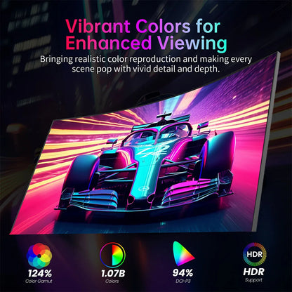 KTC 27" QHD 240Hz Curved Gaming Monitor - 1000R 1ms FreeSync