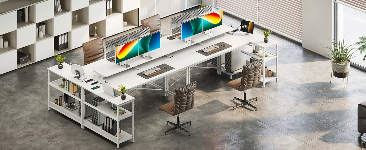 Bureau d'Angle ODK Réversible - L'Espace de Travail Complet et Organisé