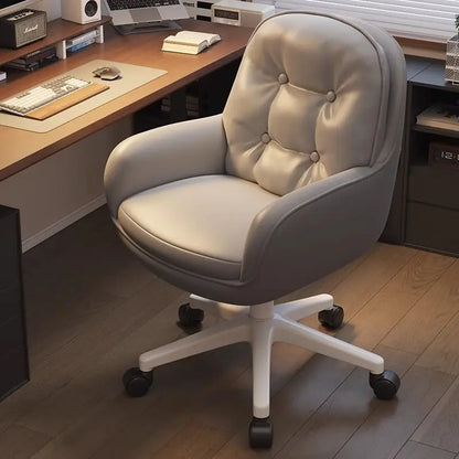 Chaise Bureau Dossier Haut - Fauteuil Gaming Ergonomique Inclinable Support Lombaire