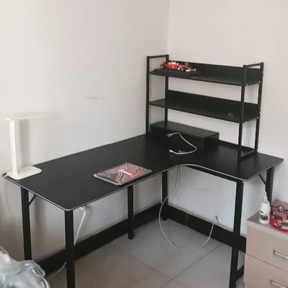 Home Office Furniture Desktop E-sports Table European Double Corner Computer Desks Bedroom Workbench Internet Cafe Gaming Desk