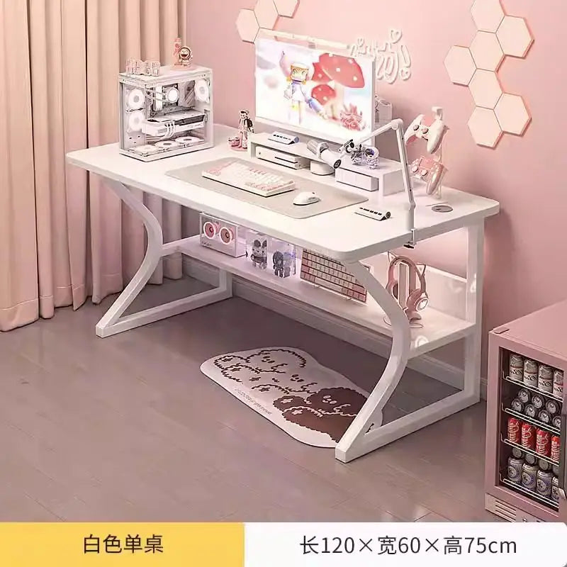 AOLIVIYA PC Gaming Table Bedroom Desktop Computer Table Home Simple Student Dormitory Office Study Desk