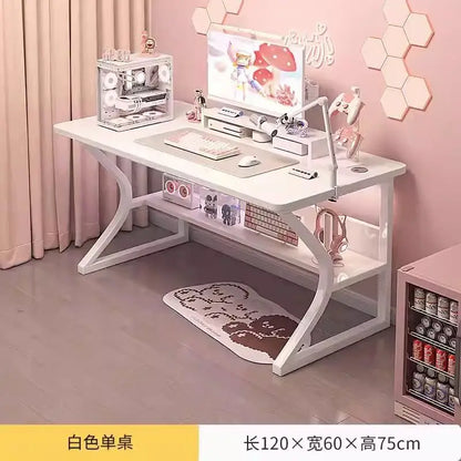 AOLIVIYA PC Gaming Table Bedroom Desktop Computer Table Home Simple Student Dormitory Office Study Desk