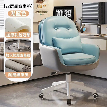 Chaise Bureau Dossier Haut - Fauteuil Gaming Ergonomique Inclinable Support Lombaire