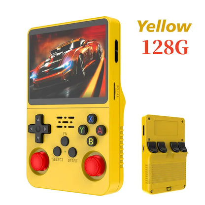 Console Rétro Portable R36S – Écran IPS 3.5" – Système Linux – 64Go / 128Go – 10 000+ Jeux Intégrés