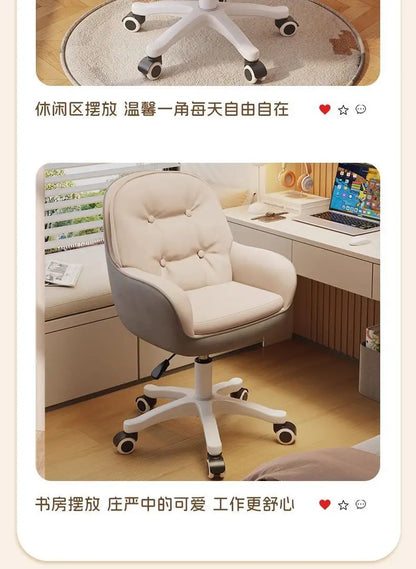 Chaise Bureau Dossier Haut - Fauteuil Gaming Ergonomique Inclinable Support Lombaire