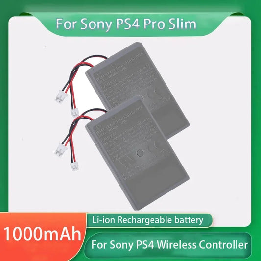 1000mAh PS4/PS4 PRo Rechargeable Battery For SONY Slim LIP1522 Dualshock 4 V1 V2 Wireless Controller Playstation GamePad