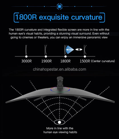 TJXL-Pretty Design Anti Blue Light 38.5inch Curved Screen Gaming 16:9 38 Inch Curve Gaming Monitor