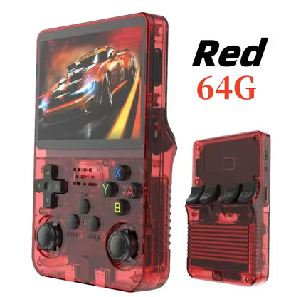 Console Rétro Portable R36S – Écran IPS 3.5" – Système Linux – 64Go / 128Go – 10 000+ Jeux Intégrés