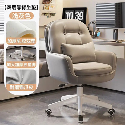 Chaise Bureau Dossier Haut - Fauteuil Gaming Ergonomique Inclinable Support Lombaire