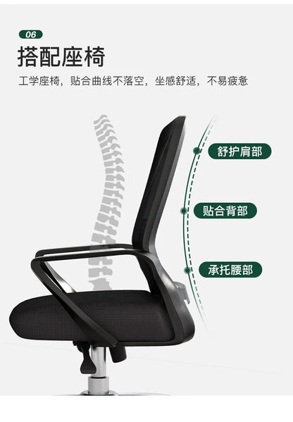 AOLIVIYA E-sports Table Home Desktop E-sports Table and Chairs Simple Computer Table Workbench Bedroom Desk Study Desk