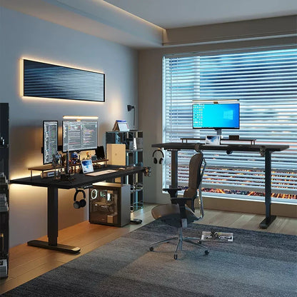Electric Height Adjustable Desk – Ergonomic Smart Standing Desk for Office, Gaming &amp; Home Working