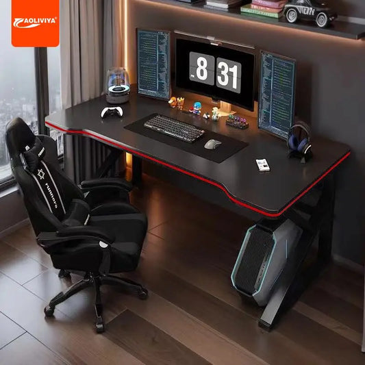 AOLIVIYA PC Gaming Table Bedroom Desktop Computer Table Home Simple Student Dormitory Office Study Desk