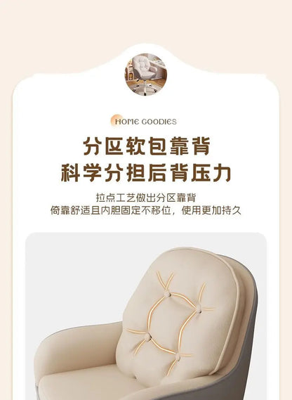 Chaise Bureau Dossier Haut - Fauteuil Gaming Ergonomique Inclinable Support Lombaire