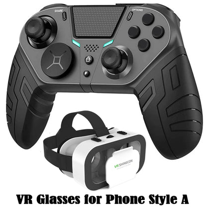 Control For PS4 PS3 PS Playstation 4 3 PC Android Cell Phone Mobile Wireless Controller Bluetooth Gamepad Joystick Game Trigger