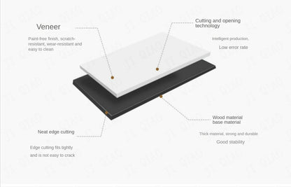 Simplified Computer and Work Desk - The Ideal Daily Office