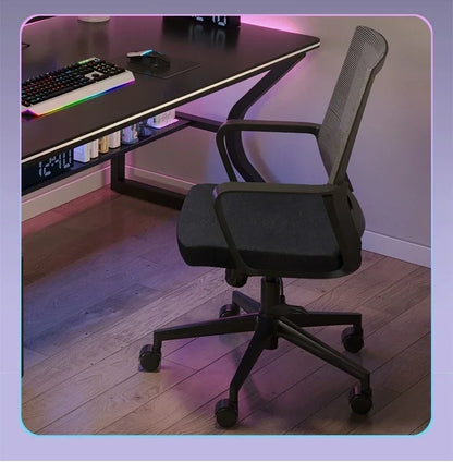 Simple Desktop Computer Desks Home Bedroom Workbench Gaming Tables Office Furniture Student Study Writing Desk and Chair Set E