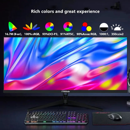 FYHXele 29 Inch Monitor 120Hz/200HZ Wide Display 21:9 IPS WFHD Desktop LED Gaming Computer Screen With G-Sync DP/2560*1080