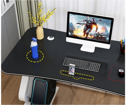 Simplified Computer and Work Desk - The Ideal Daily Office