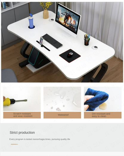 Simplified Computer and Work Desk - The Ideal Daily Office