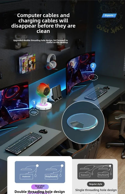Modern Double Computer Desks Home Desktop E-sports Gaming Table Bedroom Simple Desk Student Study Tables Office Furniture EE