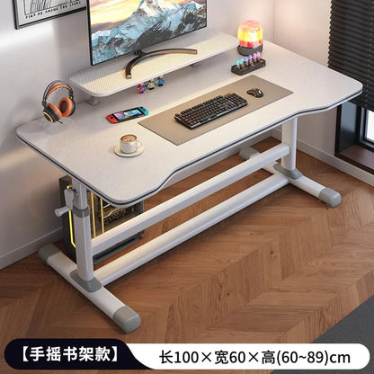 AOLIVIYA Gaming Desk Foldable Design For Home Office Study And Bedroom Simple Setup A3