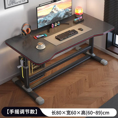 AOLIVIYA Gaming Desk Foldable Design For Home Office Study And Bedroom Simple Setup A3
