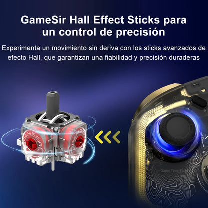 Manette Filaire GameSir Kaleid – Xbox & PC avec Hall Effect, Microswitch et Éclairage RGB