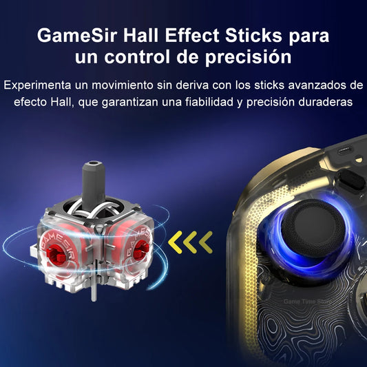 Manette Filaire GameSir Kaleid – Xbox & PC avec Hall Effect, Microswitch et Éclairage RGB