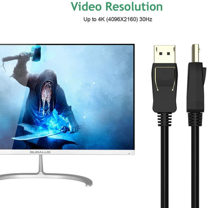 DisplayPort Auf DisplayPort 1.8 Meter Kabel 5k Ultra HD 1.2 DP HDTV Gaming